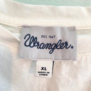 White Wrangler Tank Top